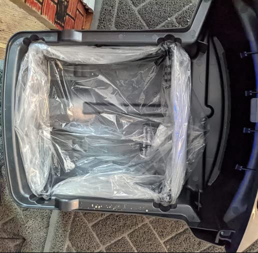 WECATION comparaison de taille des sacs 9–11 gallons à côté d'un objet courant, clarifie la capacité