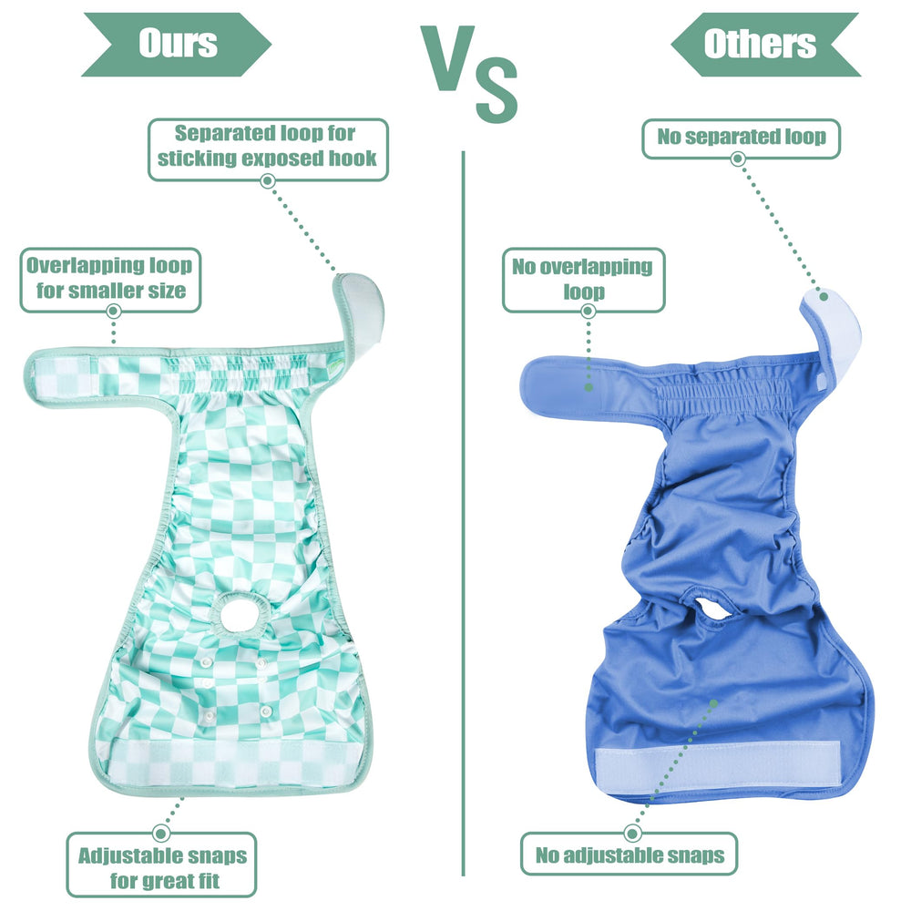 wegreeco détail velcro fermeture facile ajustement rapide et sûr