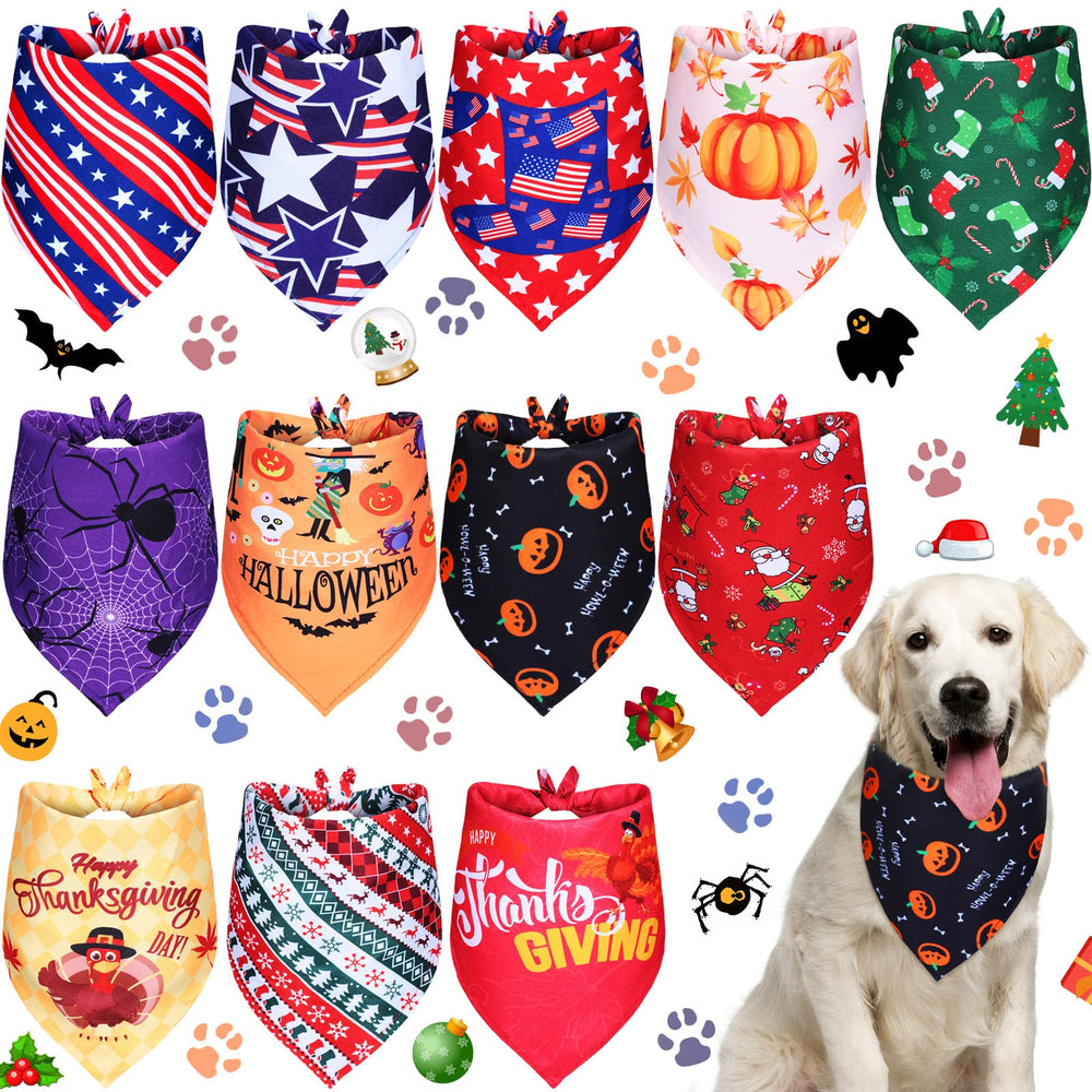 Weewooday emballage avant montrant 12 bandanas pratiques
