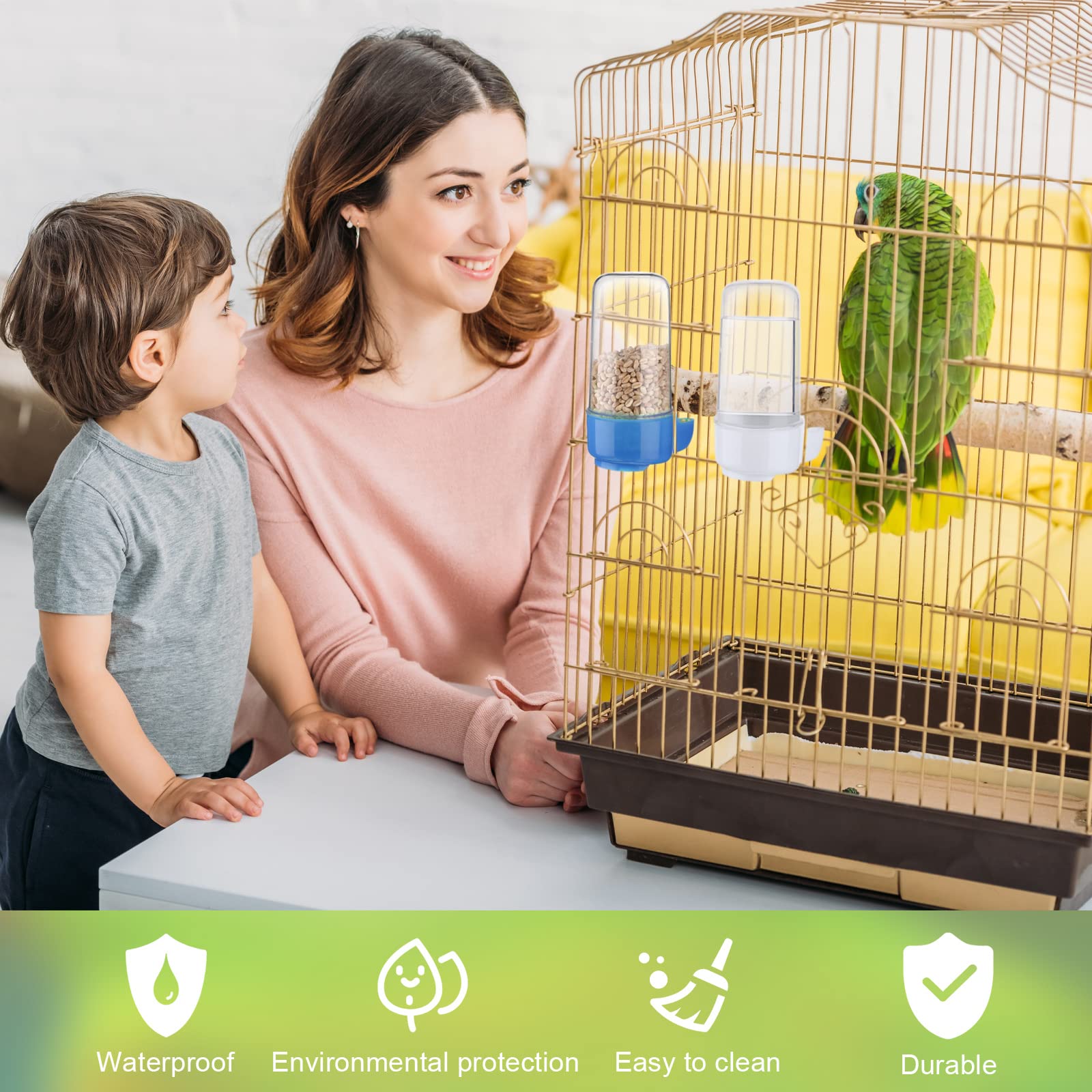 Weewooday ensemble de 4 pièces pratique pour plusieurs perchoirs