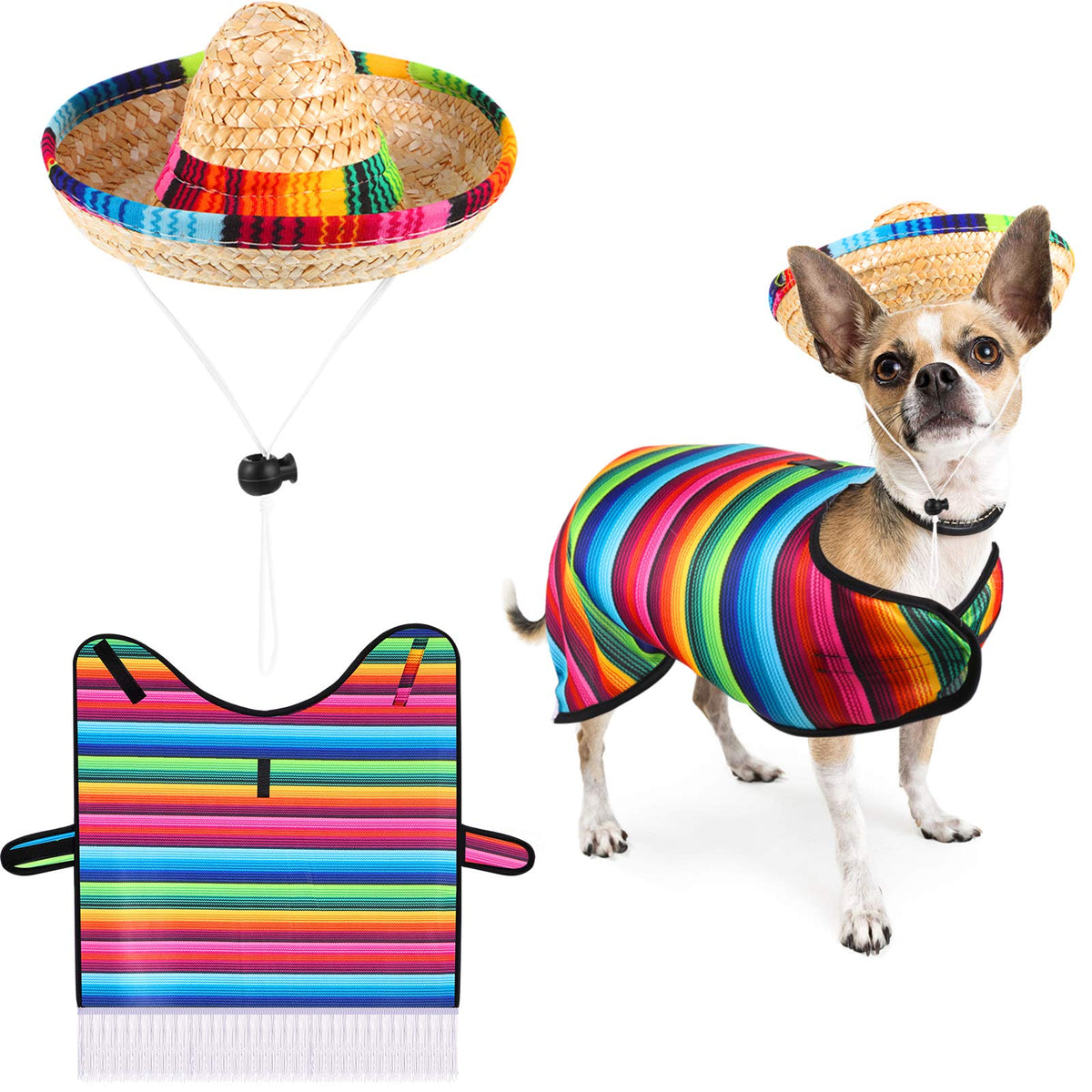 Weewooday sombrero devant montre le style festif et maintien confortable