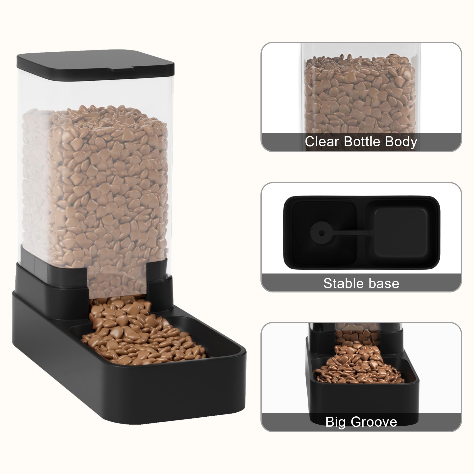 Wefeedy plastique PP PET texture, matériau alimentaire sans BPA pour sécurité