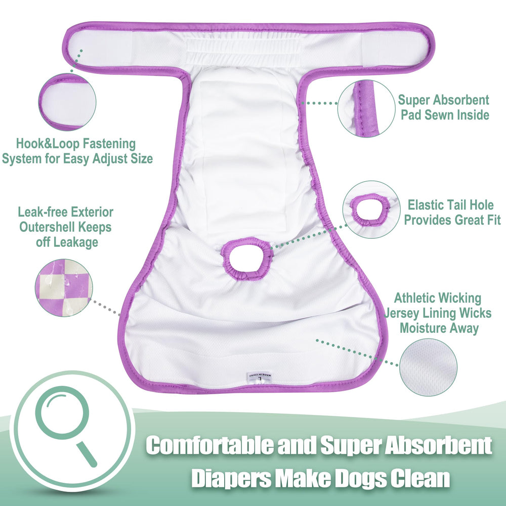 wegreeco couche portée par chienne, maintien et tranquillité