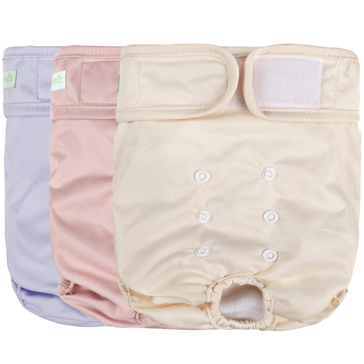 wegreeco vue avant de la couche sur fond neutre montrant protection pratique