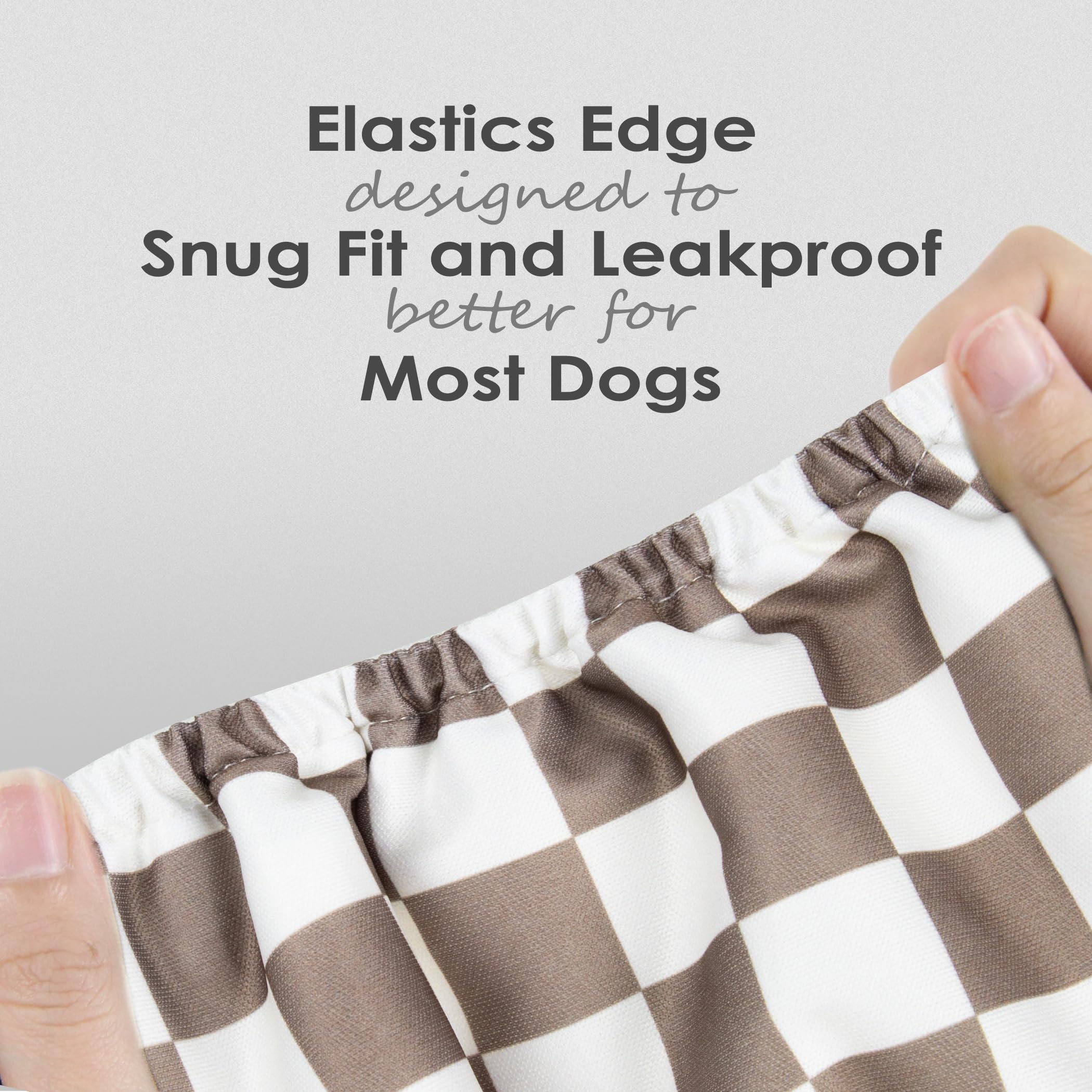 wegreeco détail du motif damier et fermeture, style discret et pratique