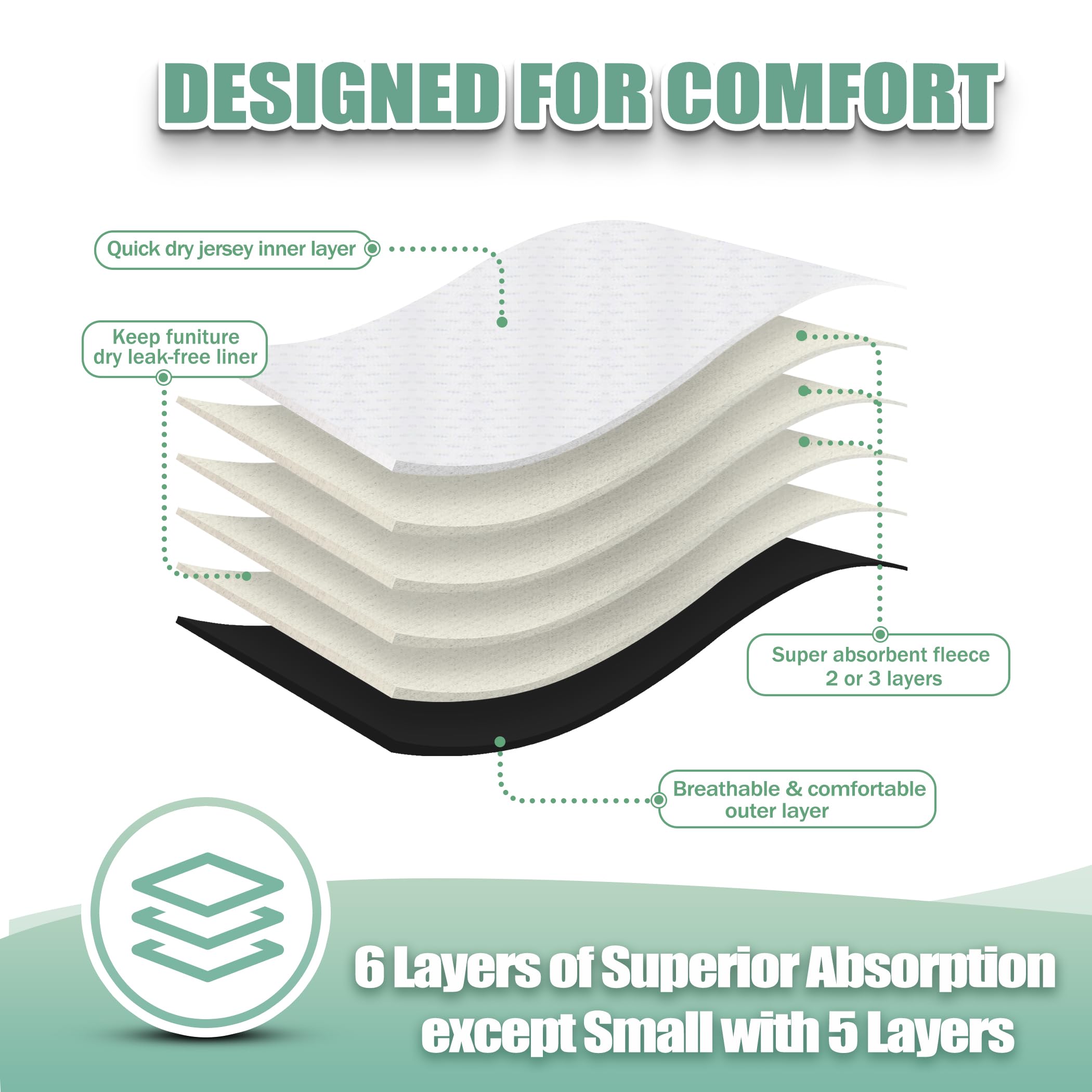 wegreeco emballage lot de trois culottes noires pratique et durable