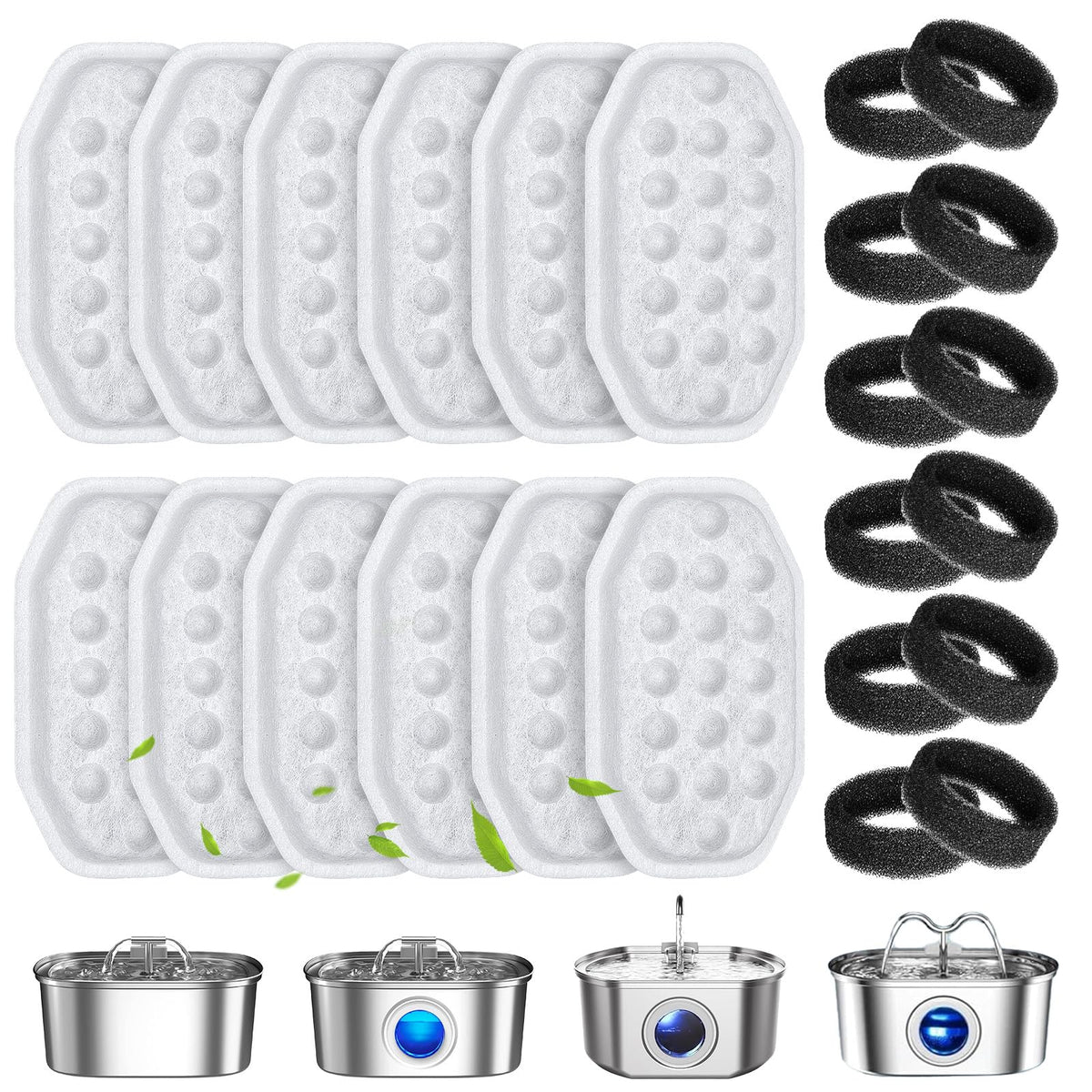 WEIKEY emballage des filtres montrant contenu et facilité de rangement