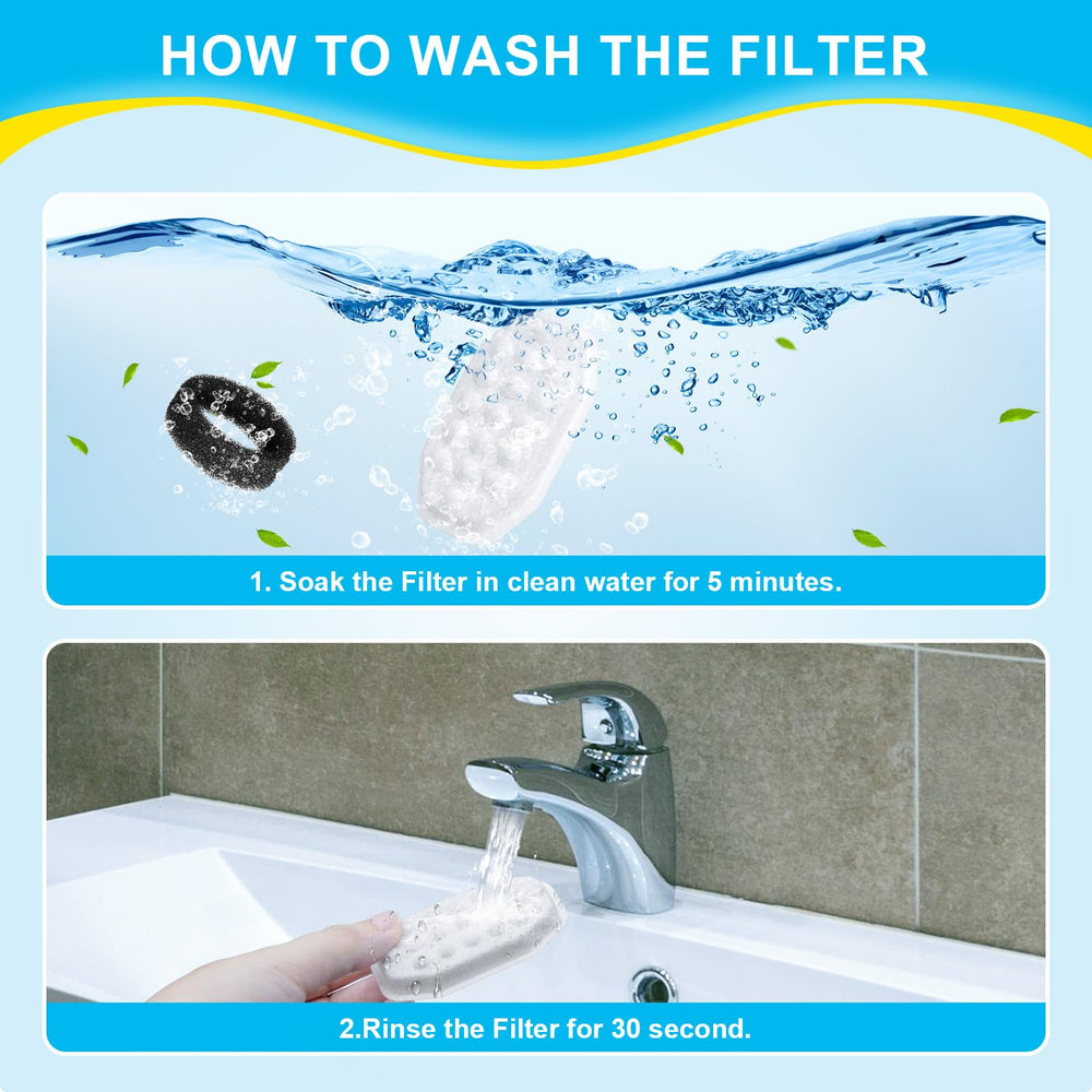 WEIKEY filtre installé dans fontaine en service pour eau claire