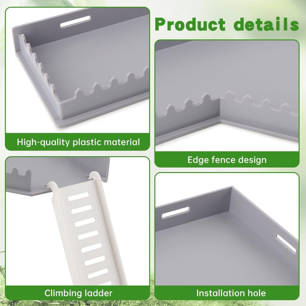 WeiLingBo plate-forme en usage dans terrarium stimulant l'exploration