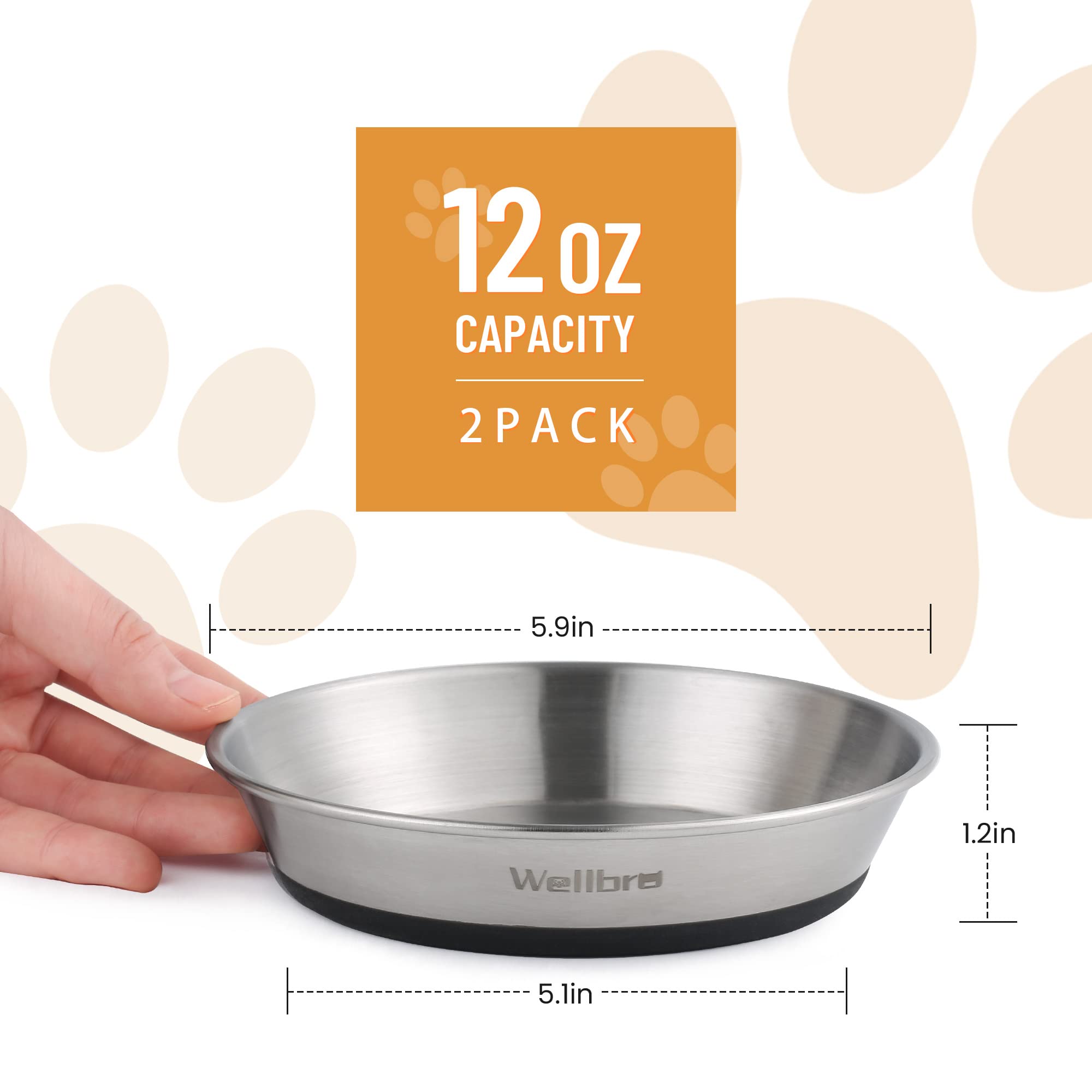 Wellbro comparaison taille à la main montrant capacité adaptée et dimensions pratiques