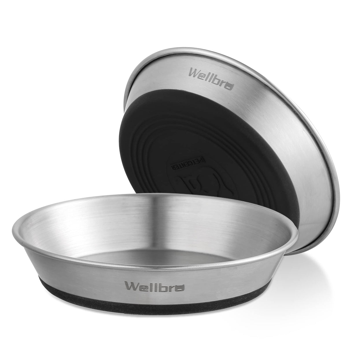 Wellbro gamelle face avant montrant forme large et peu profonde, confort pour moustaches