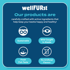 wellFURst friandise émiettée facile à fractionner pour dosage flexible