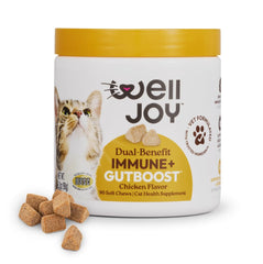 WellJoy pot avant contenant 90 bouchées pour administration quotidienne et conservation pratique