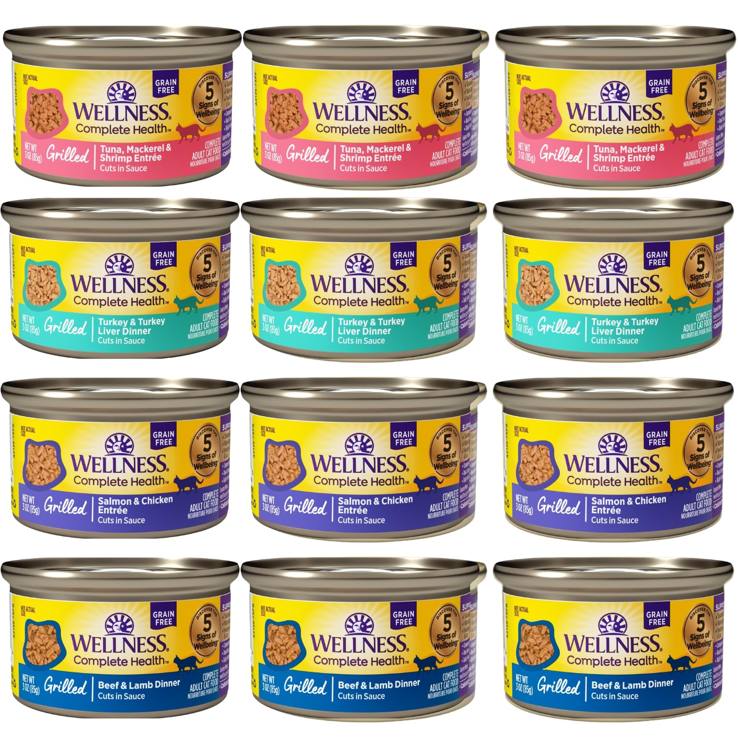 Wellness avant boîte assortiment montrant packaging et avantage praticité