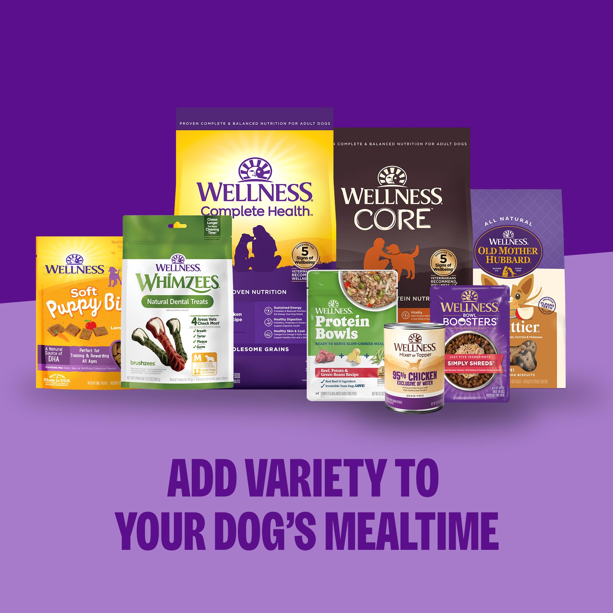 Wellness pack de six sachets rangement compact pour usage quotidien