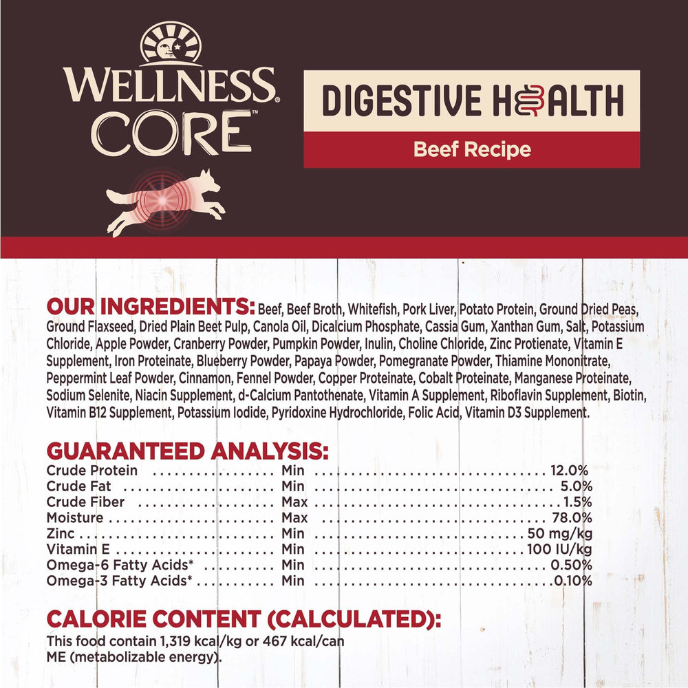 Wellness boîte à côté d'un ruban métrique montrant l'échelle de 369 g