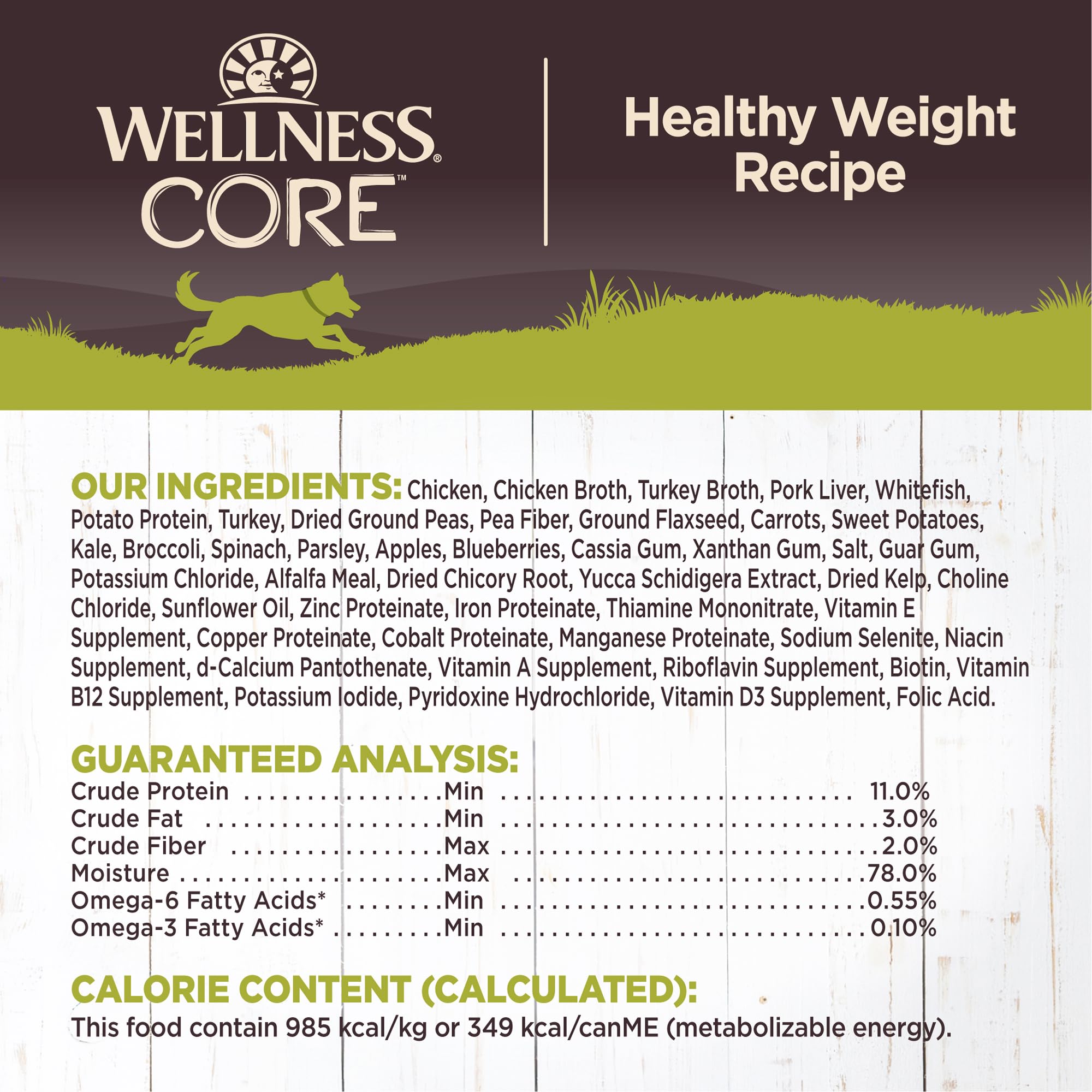 Wellness CORE cuillère portionnant la pâté pour contrôle calorique et facilité de service