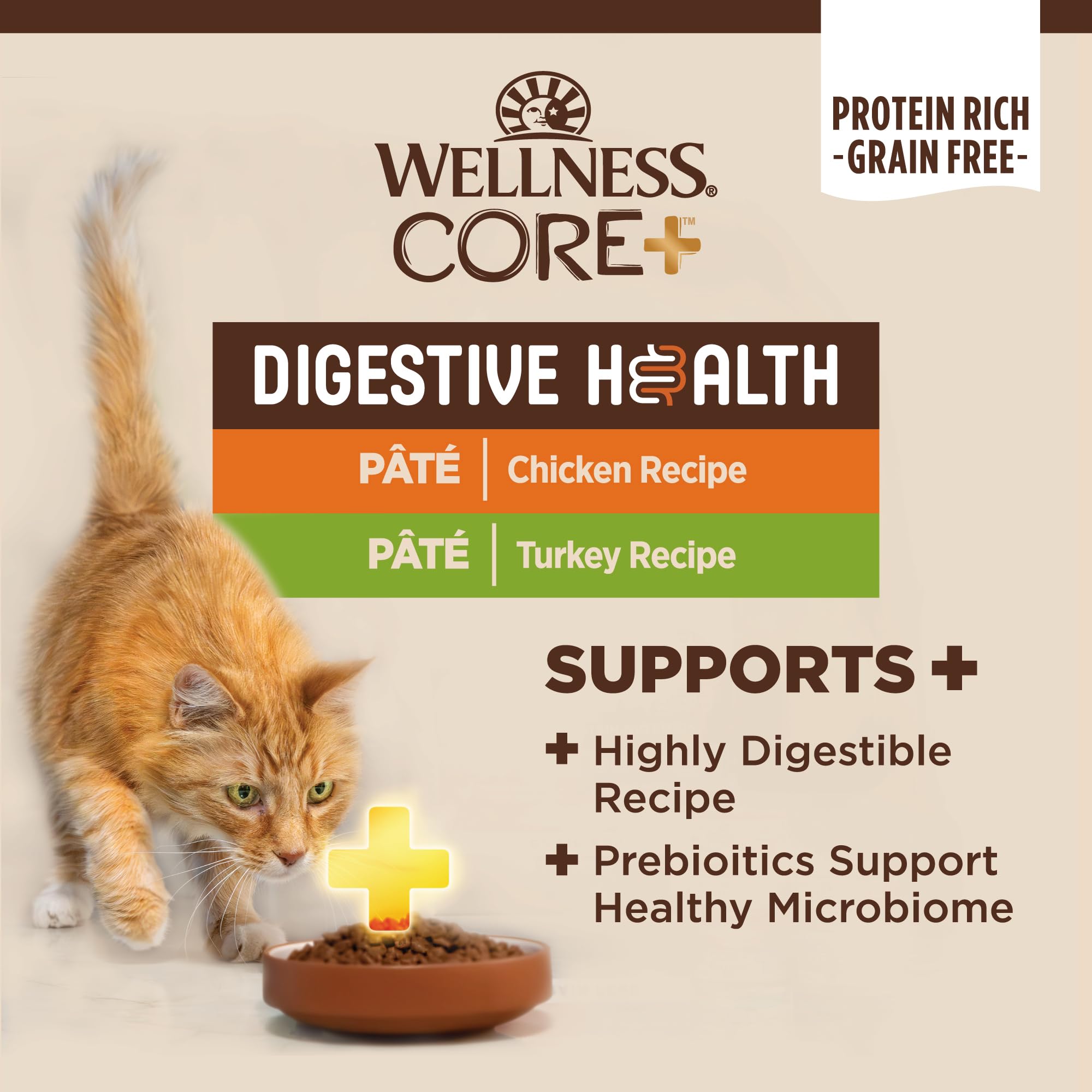 Wellness mise en scène poulet et dinde source de protéines digestes
