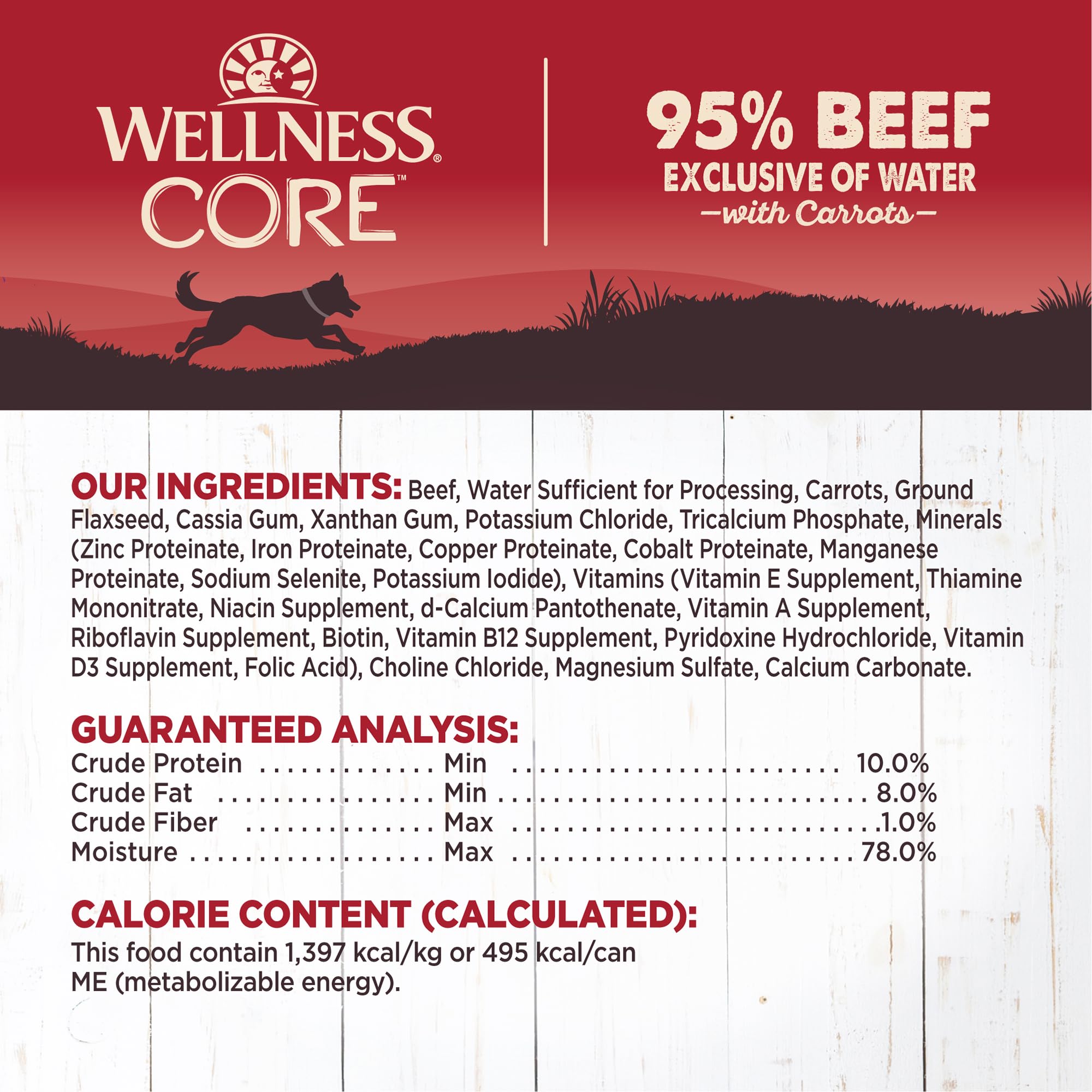 Wellness CORE versé sur croquettes montrant usage comme topper attractif
