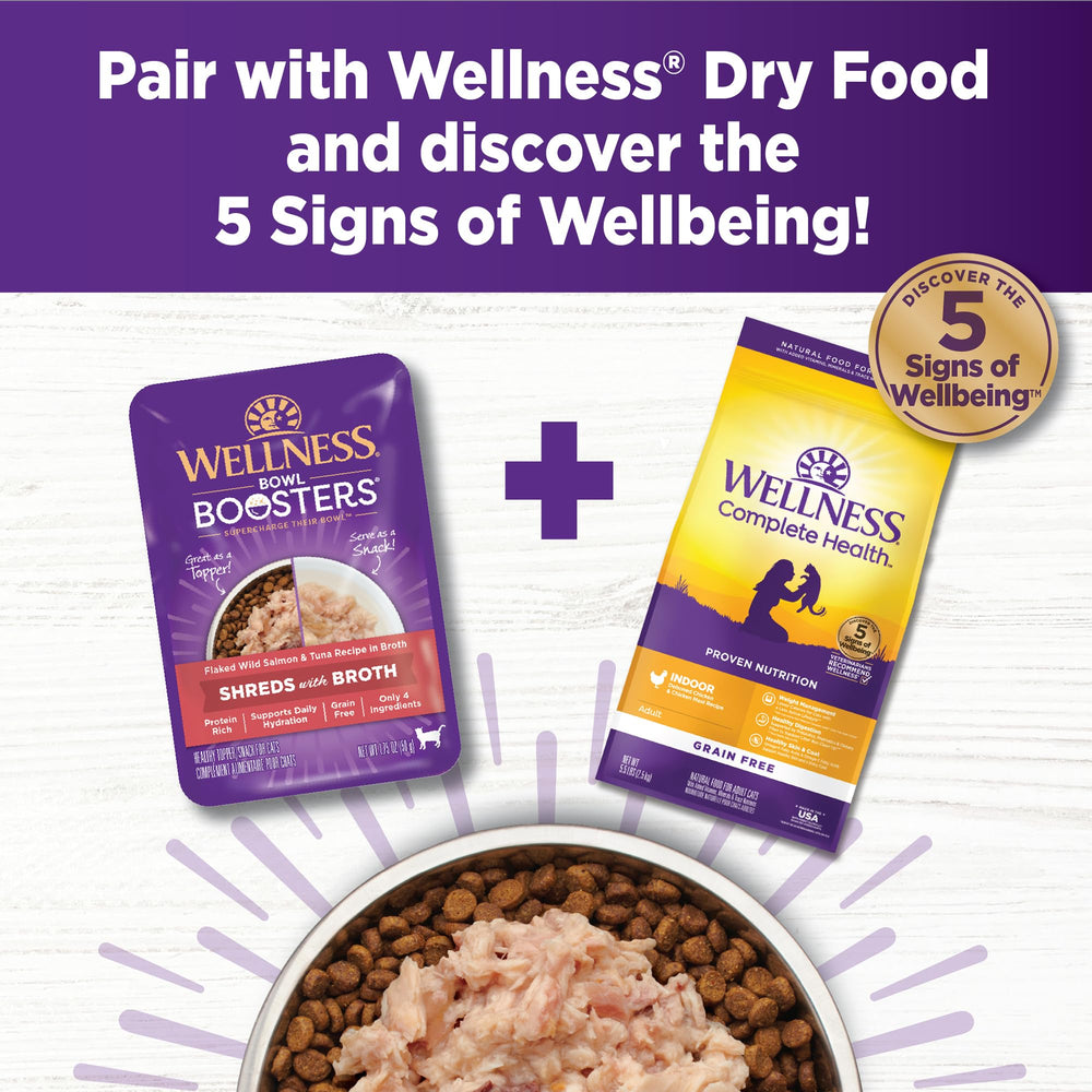 Wellness pack de 12 sachets mettant en avant stockage et quantité