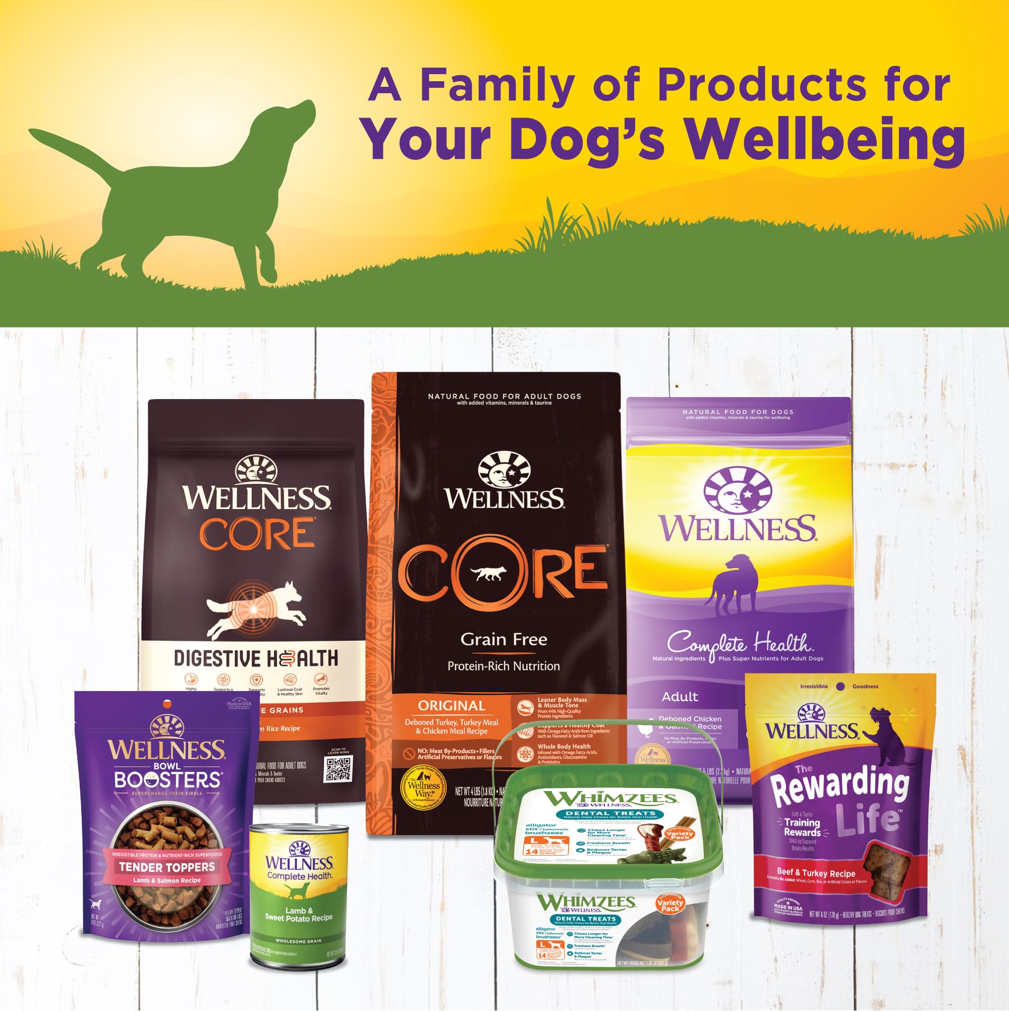 Wellness pâté lot de 12 boîtes présentation d'ensemble pour stockage pratique