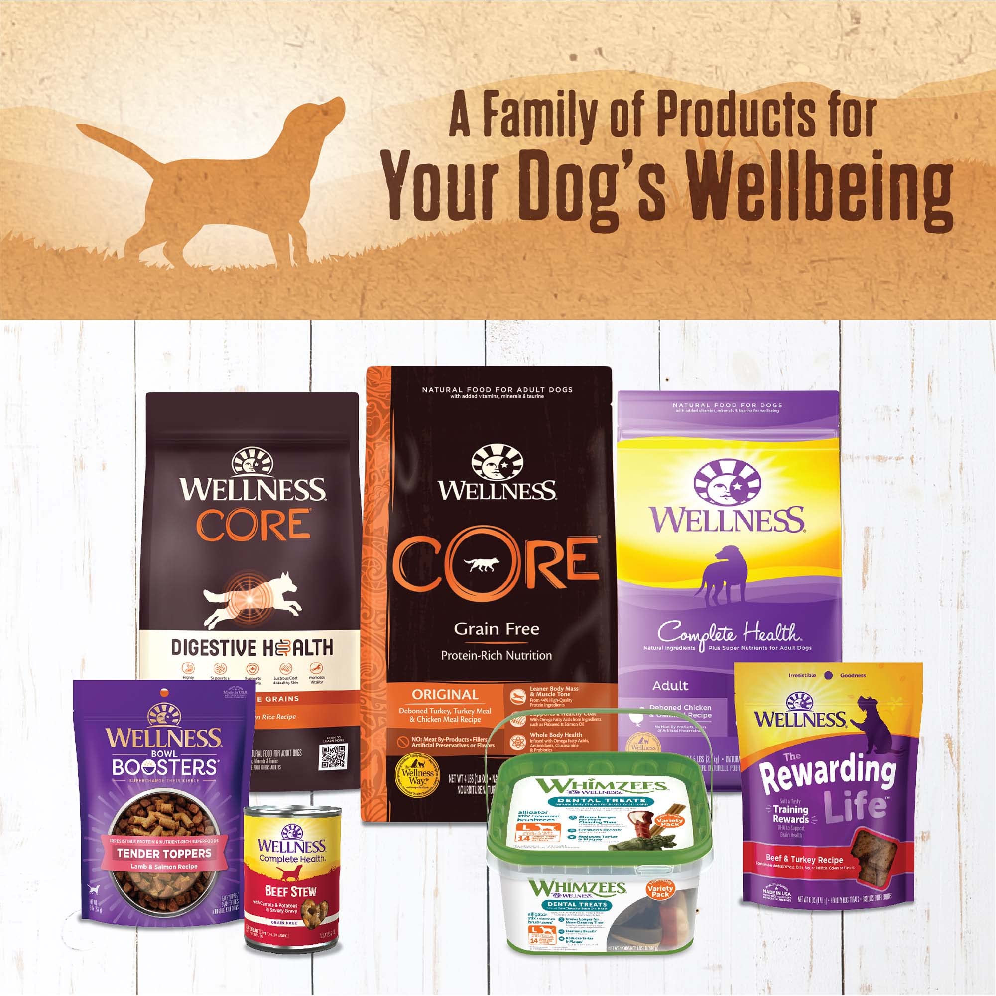 Wellness pâté servie en gamelle stimulante pour l’appétit du chien