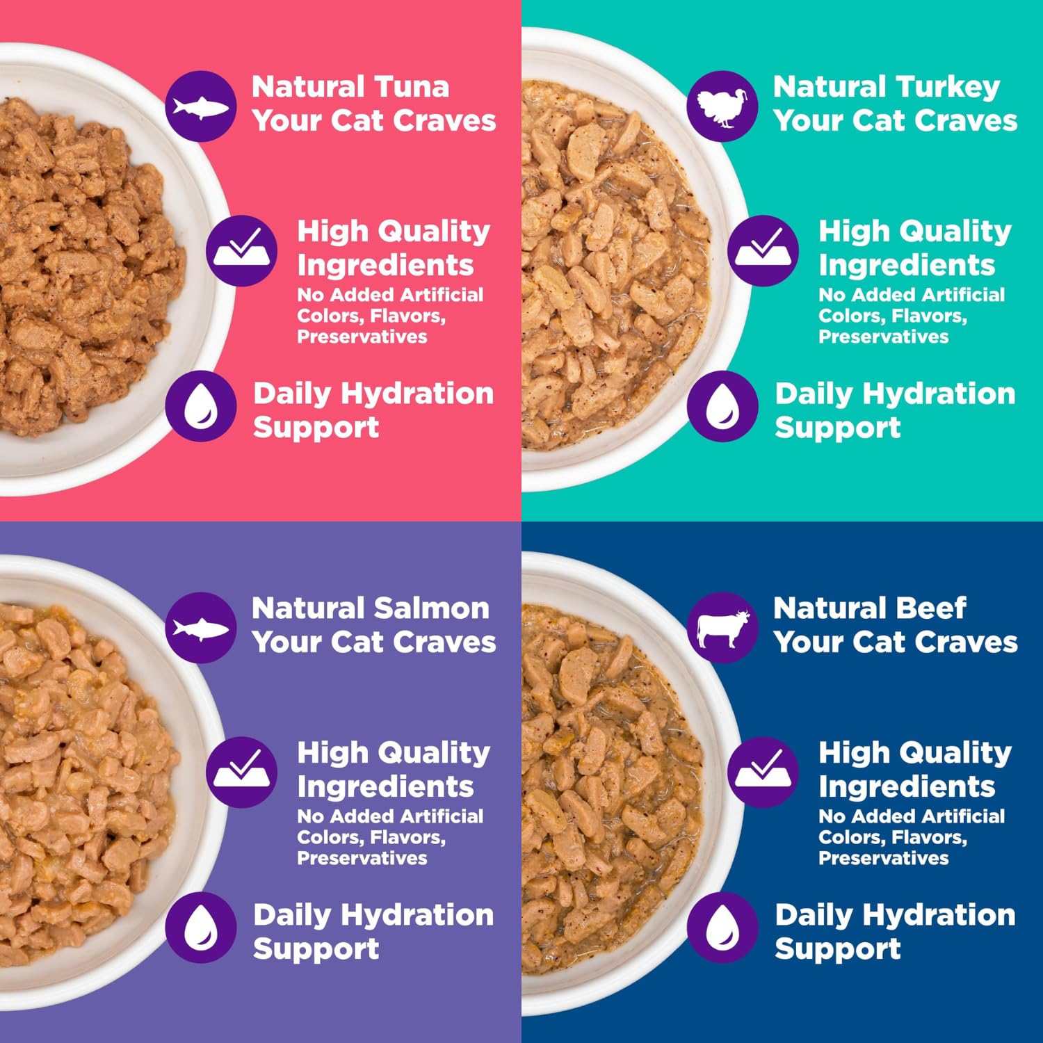 Wellness boîtes ouvertes 85 g facilitant portions fraîches et variées
