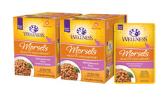 Wellness sachet avant-plan emballage montrant la recette et l'avantage pratique