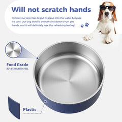 WENBOKMIN gamelle en usage avec chien stabilise et empêche renversements