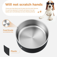 WENBOKMIN gamelle en usage chien confort d'alimentation visible