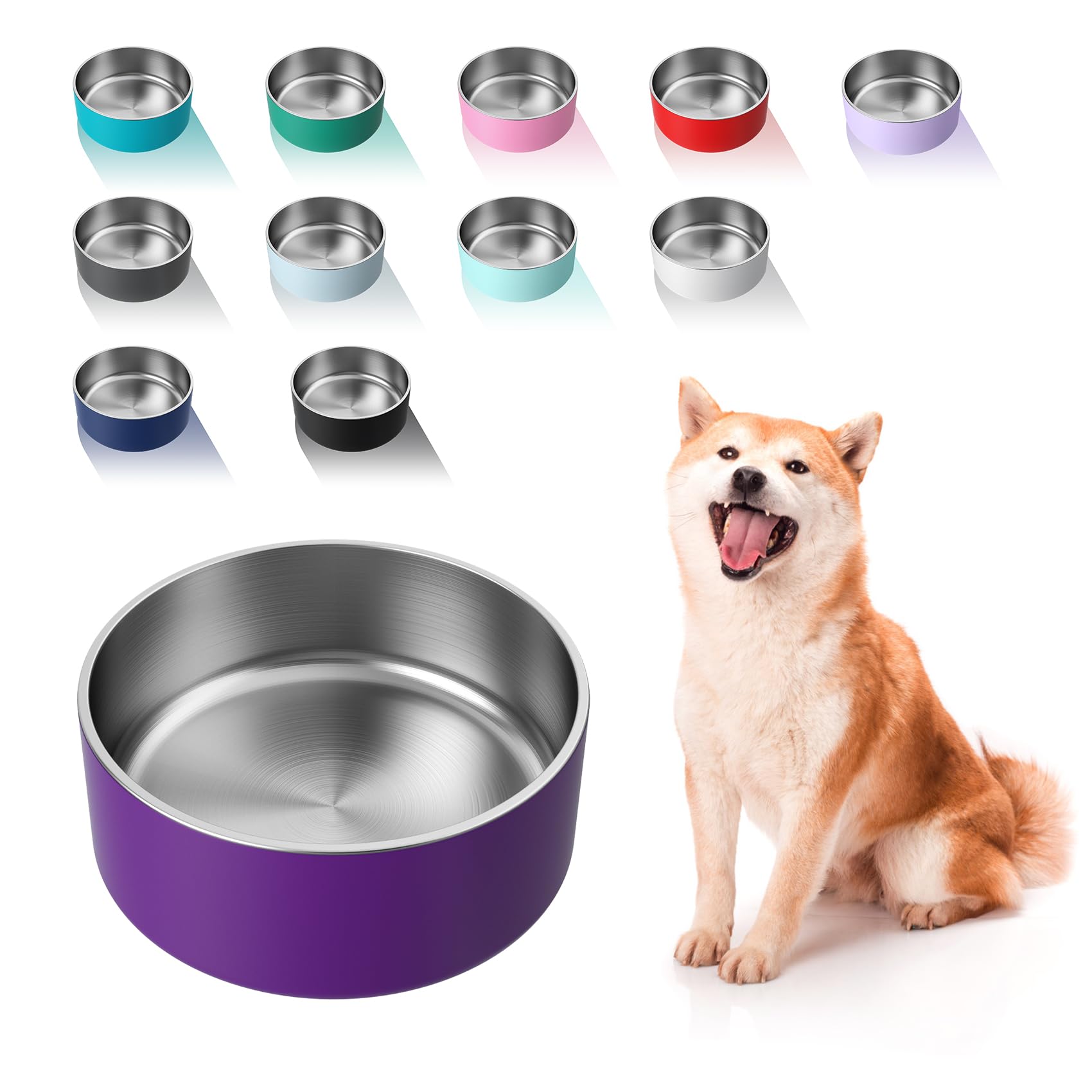 WENBOKMIN gamelle inox vue avant, design solide et hygiénique