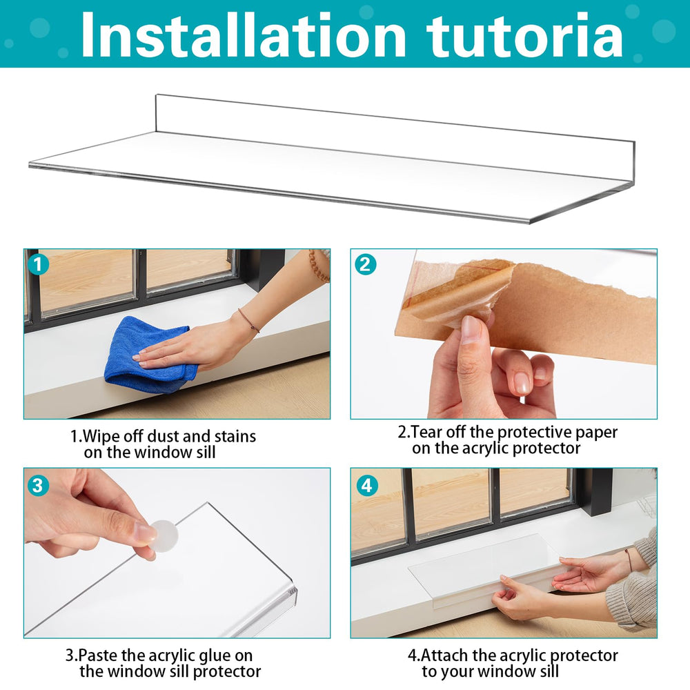 Wenqik comparaison taille montrant la longueur 37 cm sur un rebord standard