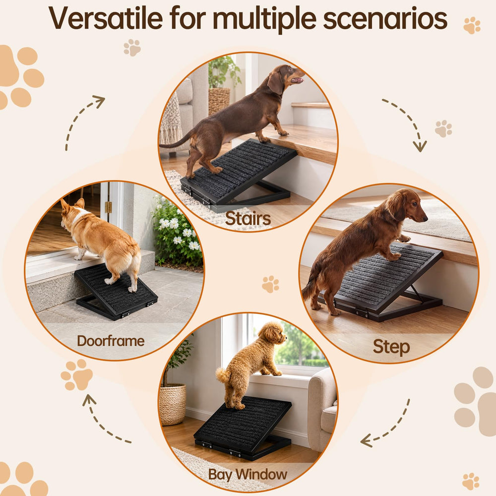 Wenqik rampe comparaison taille montrant échelle adaptée aux petits animaux