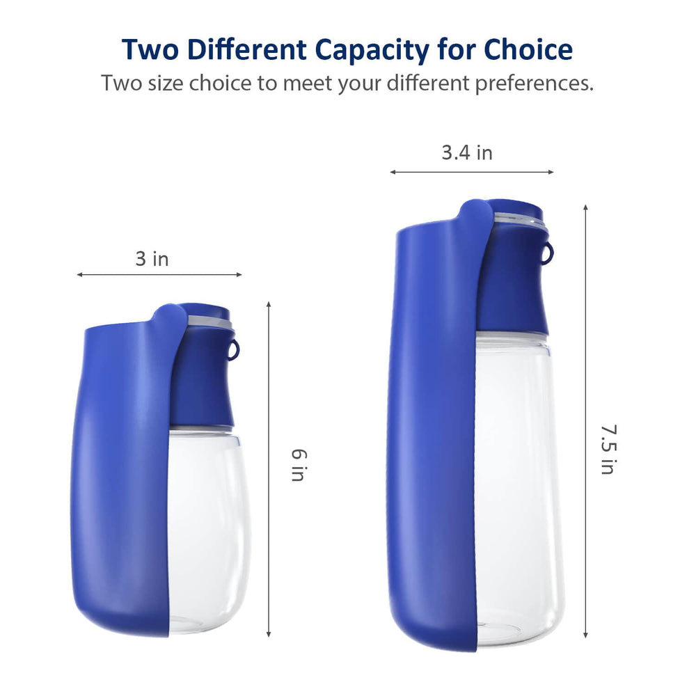 WePet gourde pliable tenue en main pour distribution facile à une main