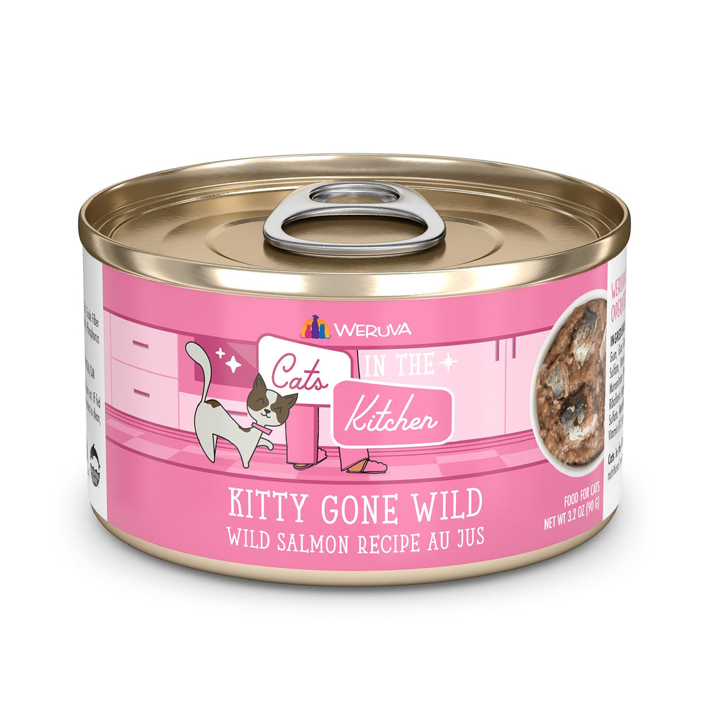 Weruva boîte avant-pack de 24 montrant design et quantité, assurance qualité