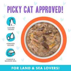 Weruva B.F.F. OMG boîte ouverte avec sauce attirante pour chat