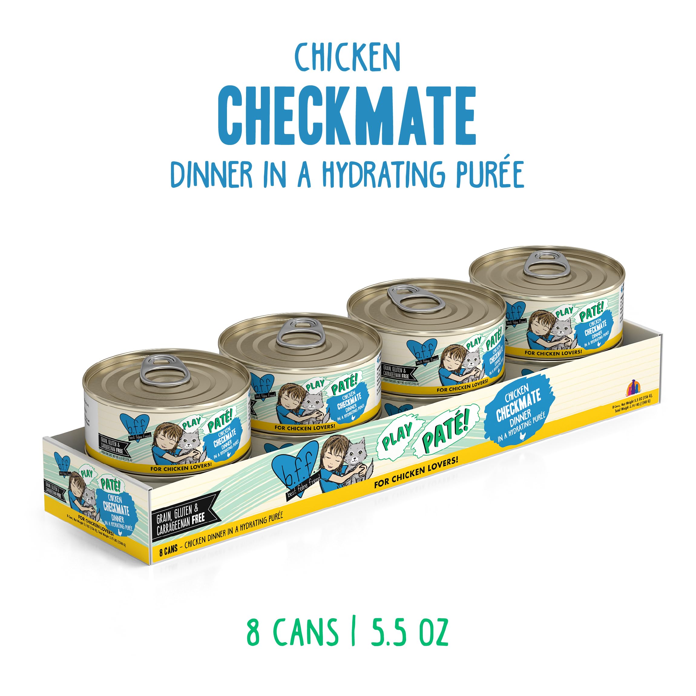 Weruva pâtée ouverte affichant texture crémeuse pour appetit accru