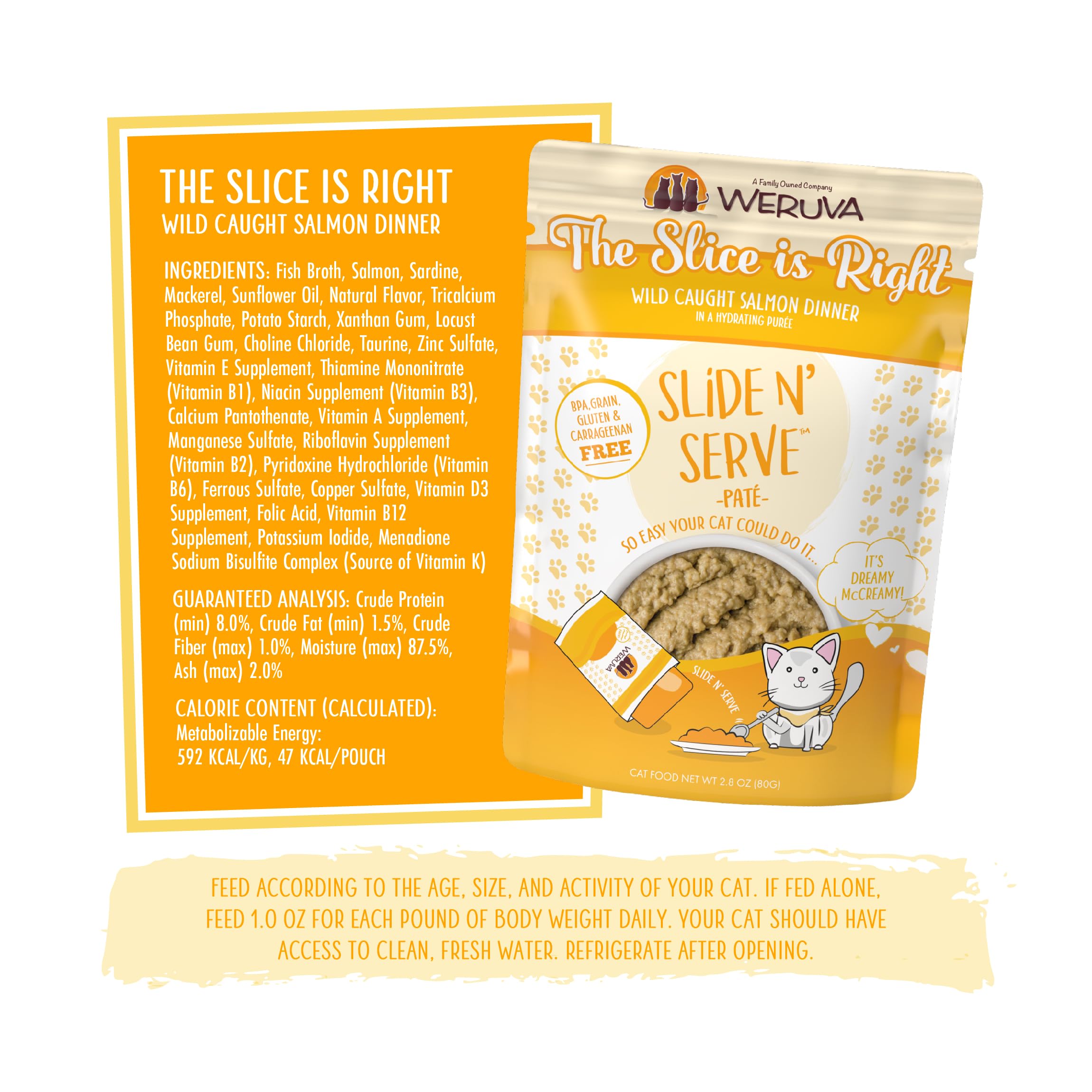 Weruva pack de 12 pochettes, confort de stockage et volume