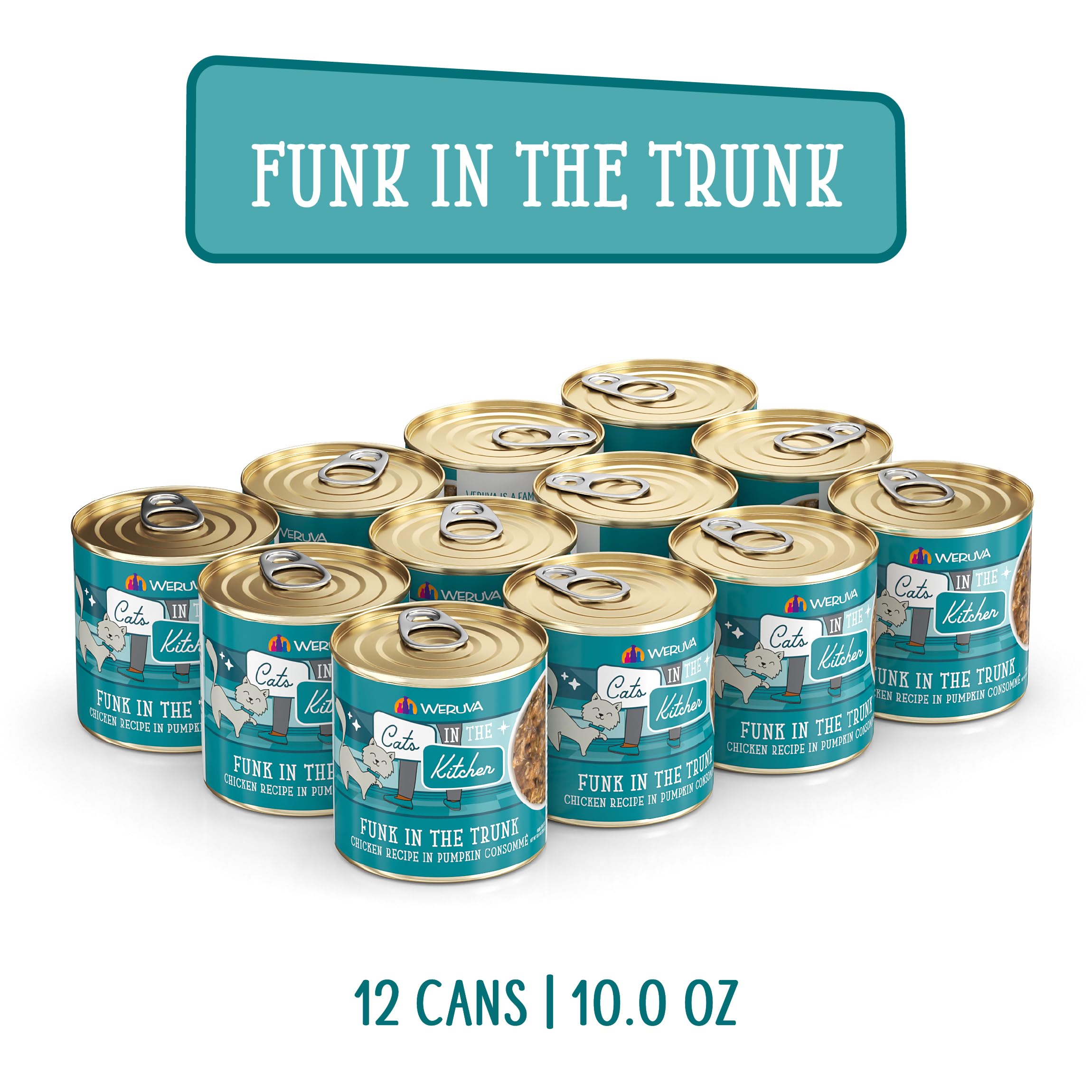 Weruva Funk in the Trunk gros plan sur la texture effilochée appétente