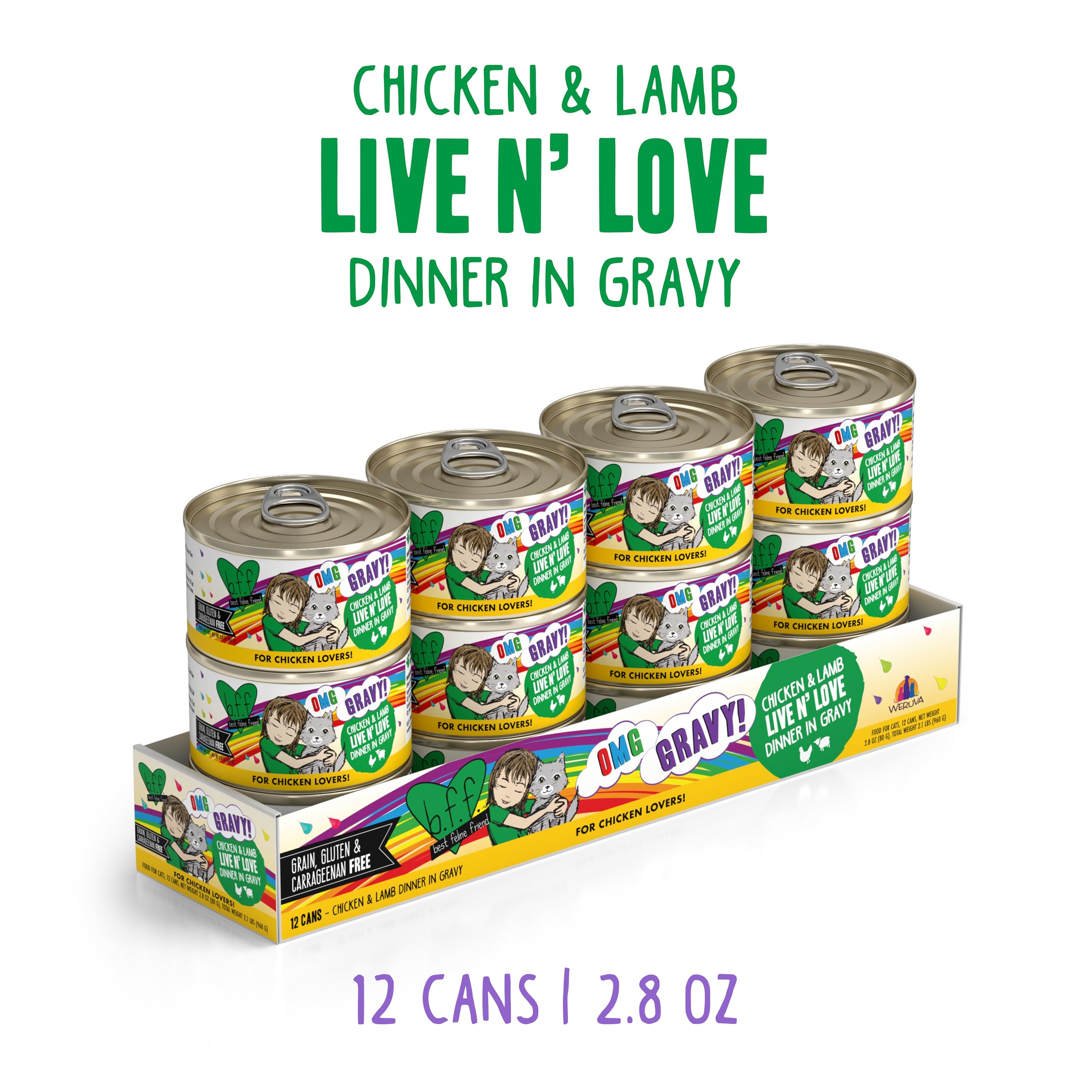 Weruva gros plan sauce gravy onctueuse attirante et hydratante