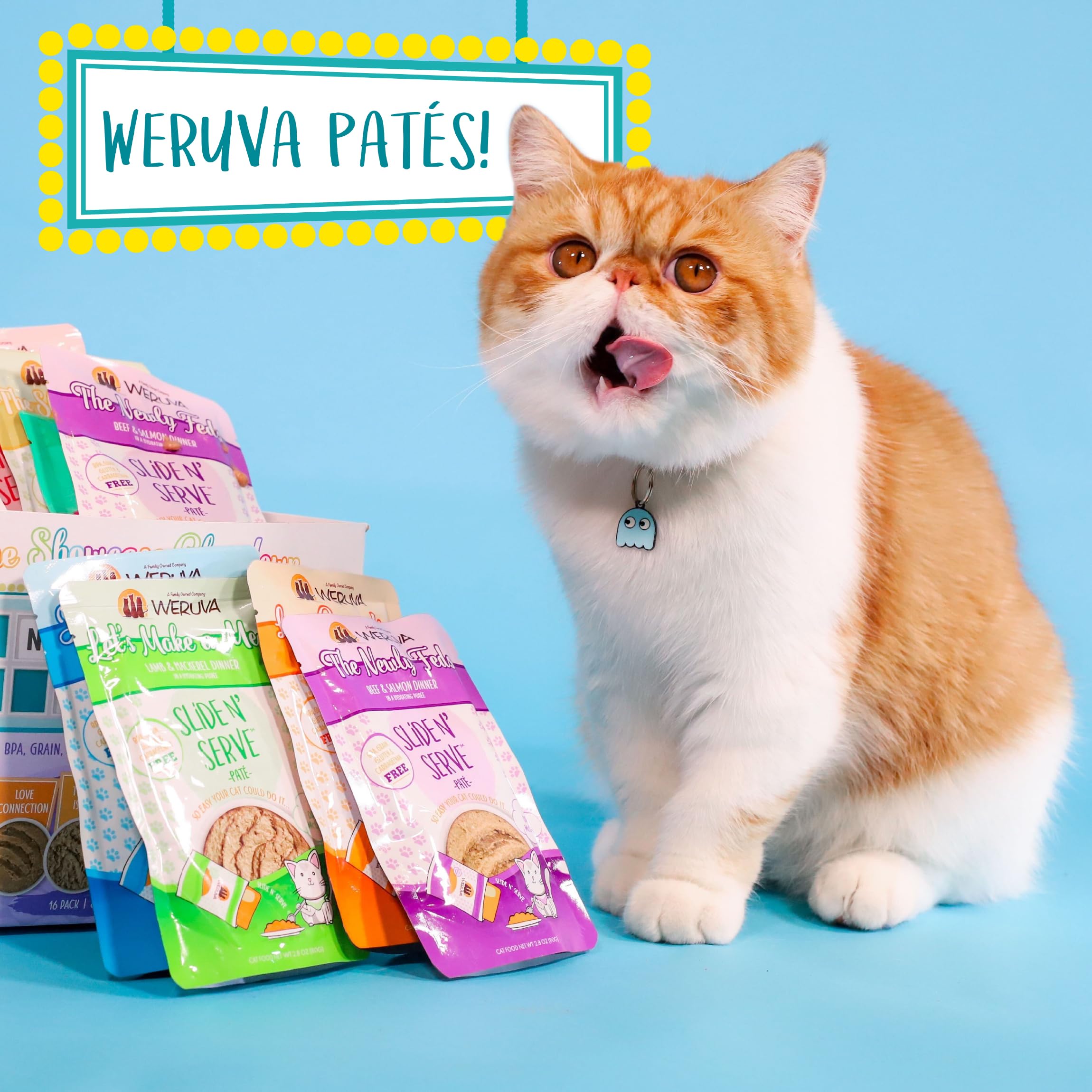 Weruva sachet ouvert détail montrant facilité de versement sans ustensile