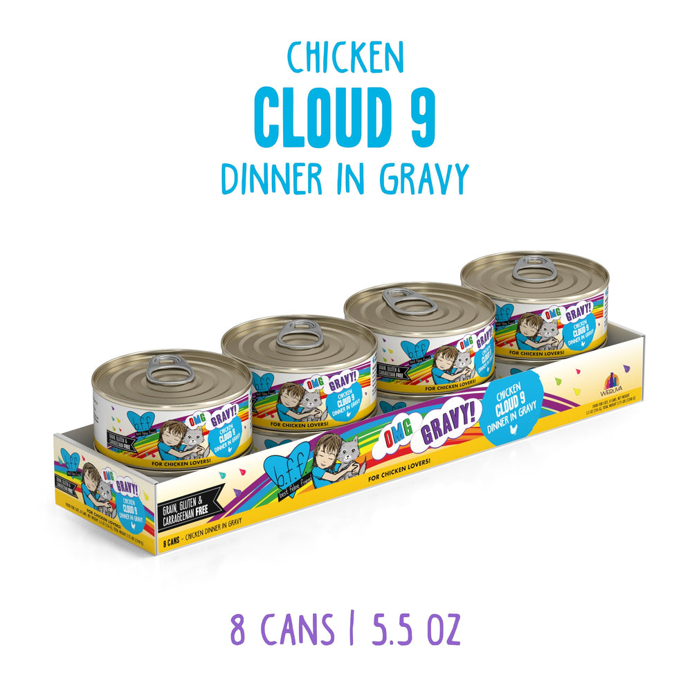 Weruva boîte ouverte révélant gravy brillant et appétissant pour hydratation