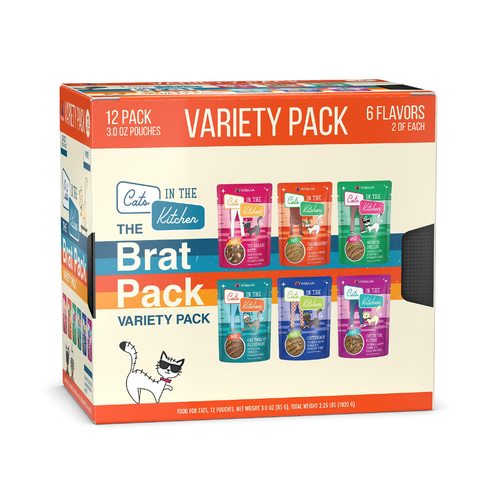 Weruva packaging avant montrant le coffret pratique et attractif