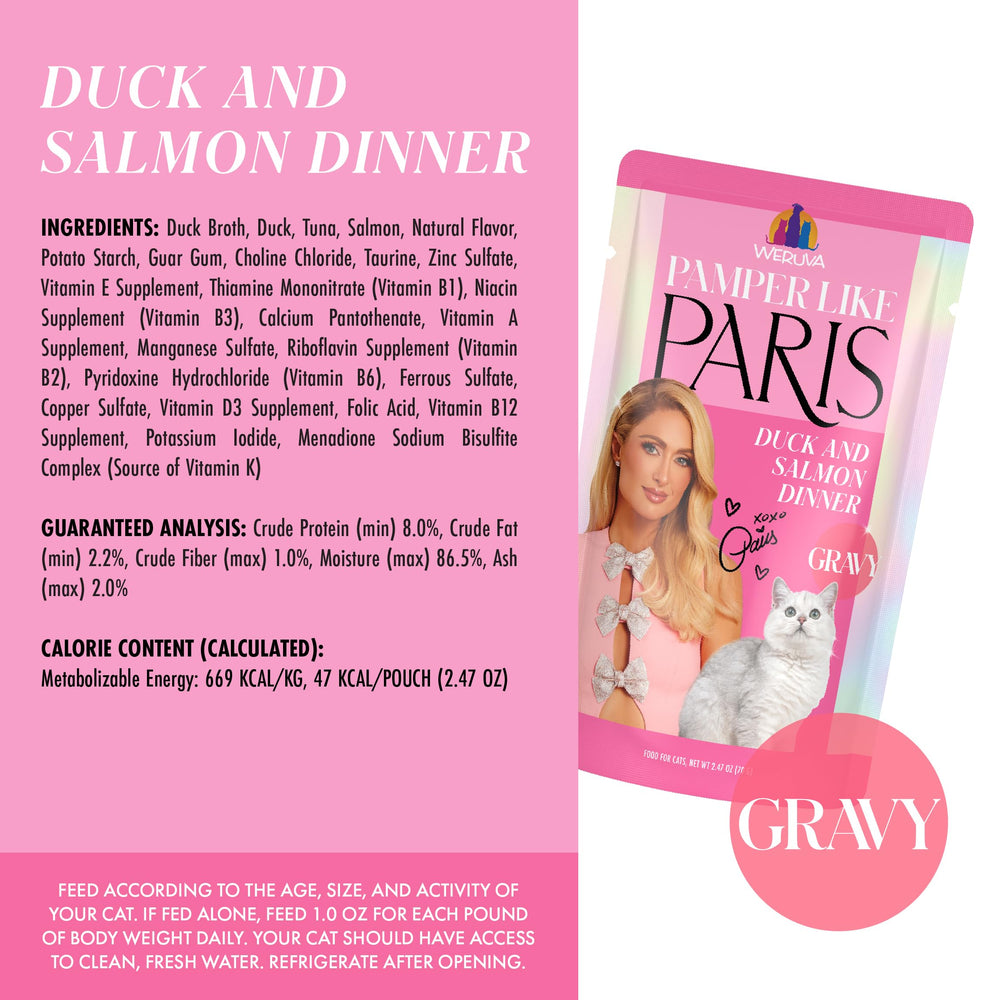 Weruva gros plan filet de saumon sauvage apportant saveur et protéine