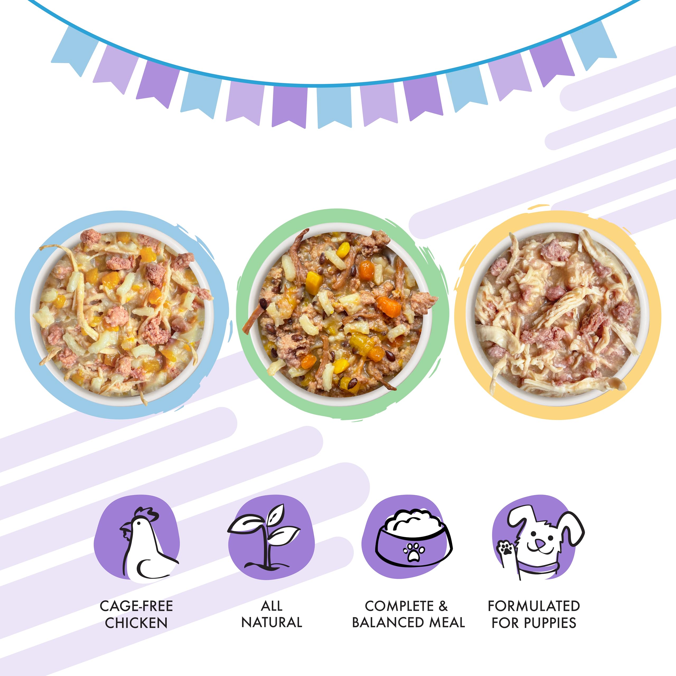 Weruva assiette mix poulet et bœuf pour variété protéique