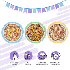 Weruva assiette mix poulet et bœuf pour variété protéique