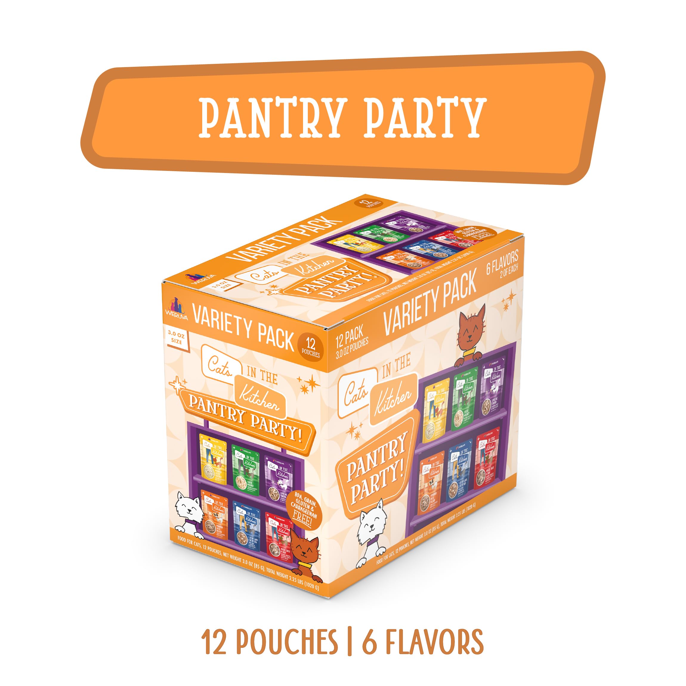 Weruva sachet ouvert en gravy stimulant l'appétit du chat
