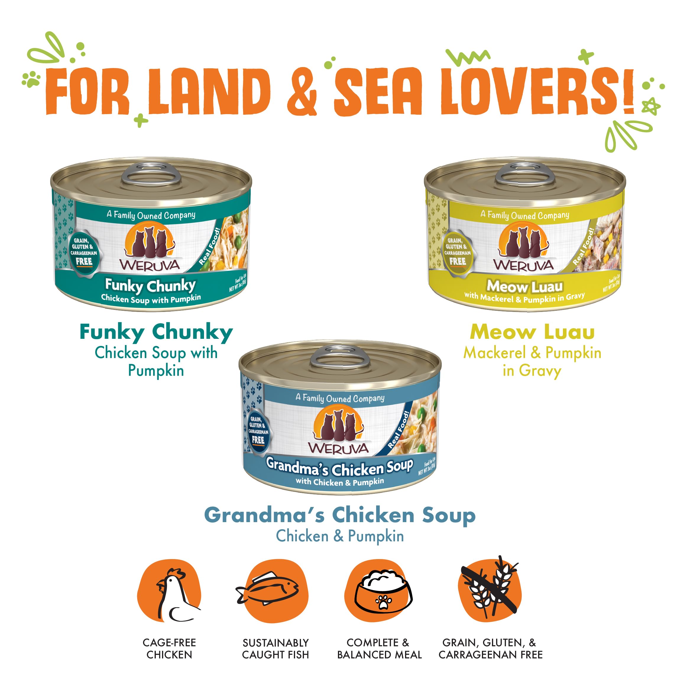 Weruva Funky Chunky gros plan montrant morceaux et texture appétissante