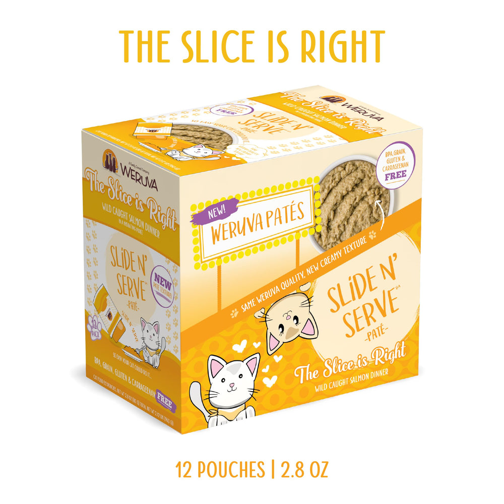 Weruva gros plan texture pâté onctueuse pour appétit renforcé