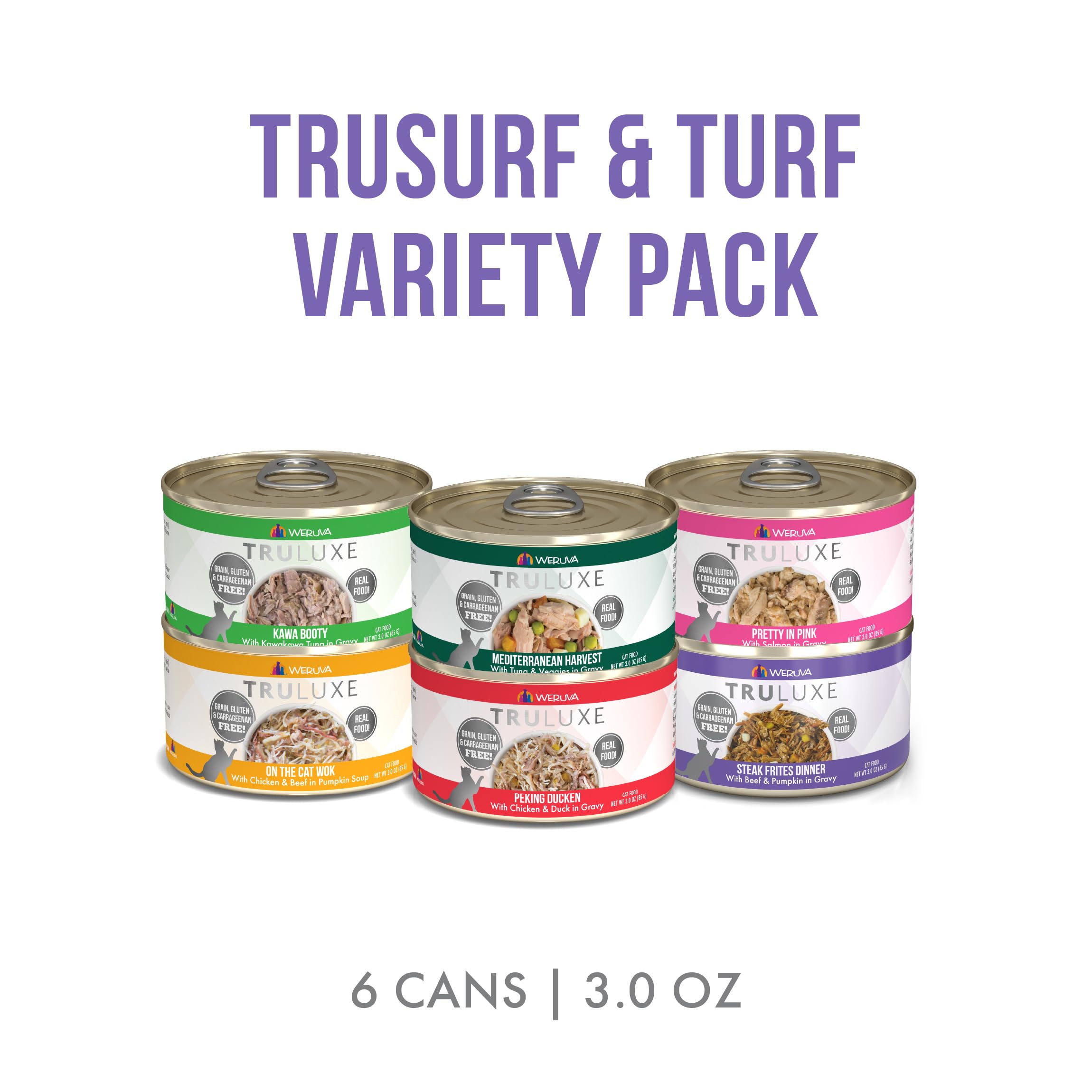 Weruva truLuxe texture moelleuse close-up illustrant la tendreté et la qualité